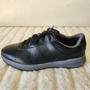 Walter Hagen Men's Black Spikeless Golf Shoes Sz 8.5 WHM18-DBRN Ortholite